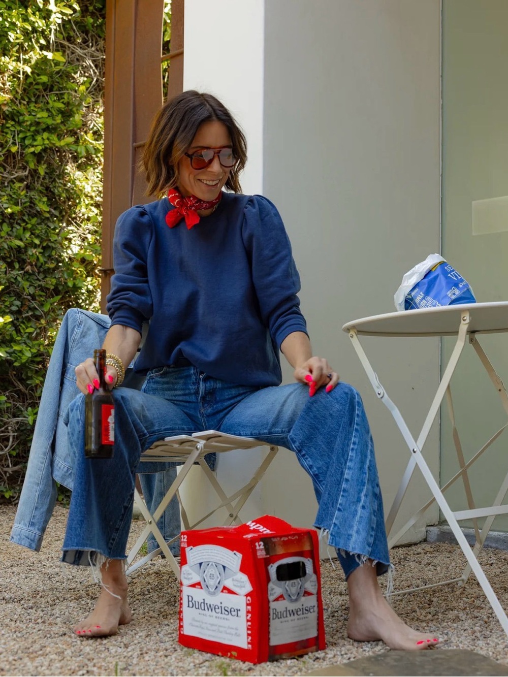 KMJ Kate Mchale Jensen Cooper Sweatshirt 4th of July